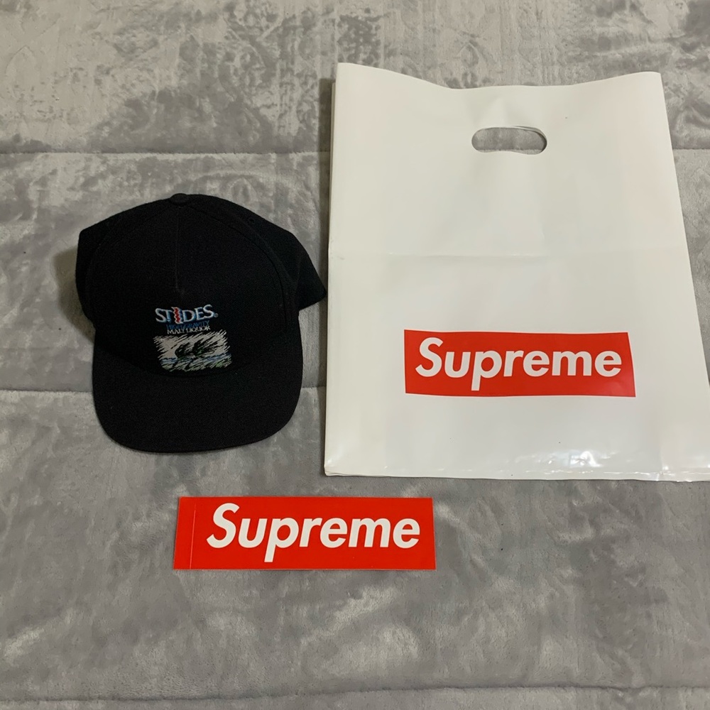 Supreme SS16 St. Ides Malt Liquor Snapback